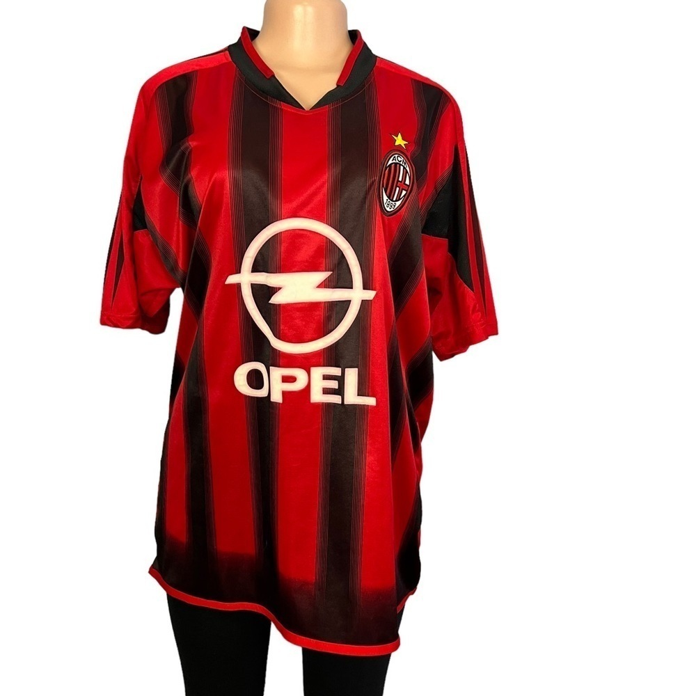 3/$30 ☀️ Kamanaco Sports AC Milan 2004-2005 Soccer Jersey